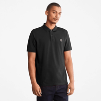 Timberland Millers River Pique Erkek Polo Tişört Siyah