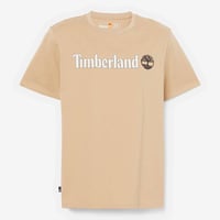 Timberland Kennebec River Linear Logo Erkek Tişört Lemon Pepper