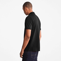 Timberland Millers River Pique Erkek Polo Tişört Siyah