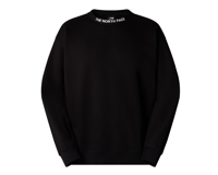 The North Face Zumu Oversize Crew Erkek Sweatshirt Siyah