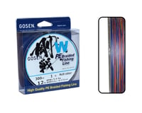GOSEN W 4 BRAID 300 MT MULTİ PE 1.0 - 0.171MM