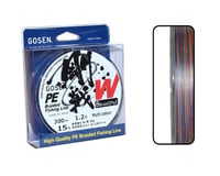 GOSEN W8 BRAID 300 MT MULTİ PE 1.2 - 0.187 MM