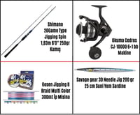 Okuma & Shimano Jig Takım