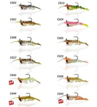 Osaka Caridina Shrimp 5cm 3.5gr Yumuşak Silikon Karides