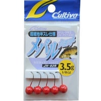 Owner Cultiva Mebaru Shot JH-82R Jig Head Red - 1.8g