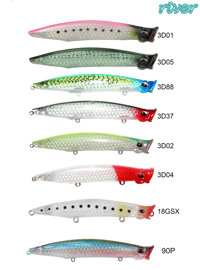River Pop'n Catch 3D 125 12.5cm 19Gr Popper