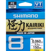 Shimano Kairiki 8 150m Yellow İp Misina