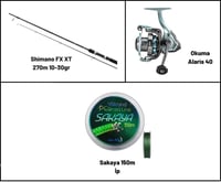 Shimano-Okuma Kampanyalı Spin Set