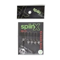 SpiinX Cannon Ball Jig Head Ham Boyasız