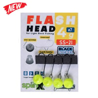 Spiinx Flash Head UV Sarı Jig Head