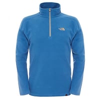 The North Face Glacier 100 1/4 ZIP Dish Blue Erkek Polar