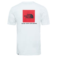 The North Face Red Box Erkek Tişört Beyaz