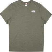 The North Face Redbox Tee - Burnt Olive Green Erkek Tişört