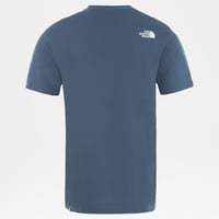 The North Face S/S Simple Dome Blue W Erkek Tişört