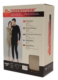 Thermoform Ribana Unisex Siyah Termal İçlik Takım 