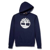 Timberland Core Tree Logo Ağaç Logolu Lacivert Erkek Kapüşonlu Hoodie