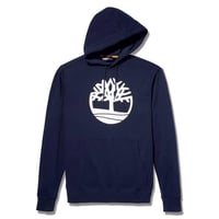 Timberland Core Tree Logo Ağaç Logolu Lacivert Erkek Kapüşonlu Hoodie
