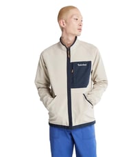 Timberland Highland Green Circle Erkek Fermuarlı Polar Bej