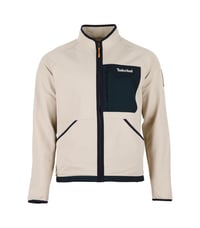 Timberland Highland Green Circle Erkek Fermuarlı Polar Bej