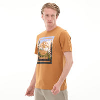 Timberland Outdoor Graphic Erkek Tişört Wheat