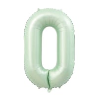 0 Rakam Adaçayı Folyo Balon 34 inç 76-82 cm