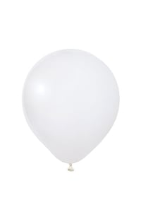 18 inç Beyaz Jumbo Büyük Boy Balon 45 Cm