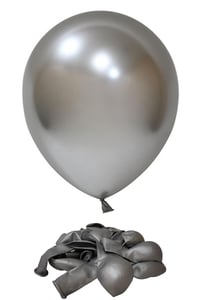 18 inç Krom Gümüş Jumbo Büyük Boy Balon 45 Cm