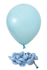 18 inç Makaron Mavi Jumbo Büyük Boy Balon 45 Cm