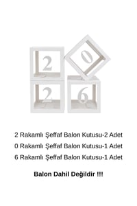 2026 Yazılı Beyaz Asetatlı Kutu Seti 