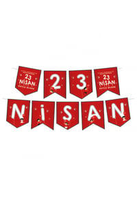 23 Nİsan Kutlu Olsun Zikzak Banner 