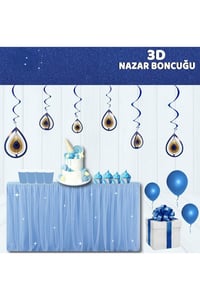 3d Tavan Süs Nazar Boncuğu 