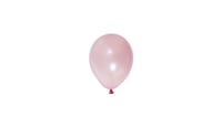 5 İnç Metalik Gül Kurusu Mini Balon 10 Adet
