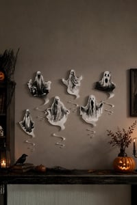 6’lı Hayalet Spiral Tavan Süsü Halloween Cadılar Bayramı Parti Dekoru