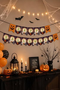 Banner Happy Halloween Cadılar Bayramı Parti Malzemesi