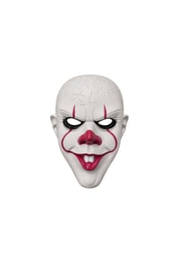 Beyaz Korku Palyaço Maskesi – Halloween Cadılar Bayramı Tam Yüz Kostüm Maskesi