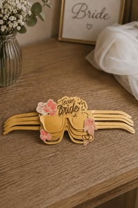 Bride Team Altın Parti Gözlüğü Seti (6’lı)