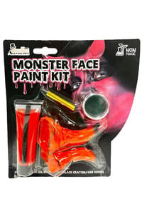 Canavar Makyaj Seti Halloween Cadılar Bayramı Parti Malzemesi