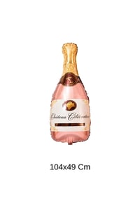Chateau Celebration Yazılı Rose Gold 104x49 Cm Büyük Boy Folyo Balon Bride To Be Bekarlığa Veda 