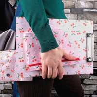 Cherry Tasarımlı Sekreterlik Defter Kalemlik Hediye Seti