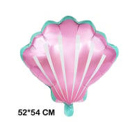 Deniz Kabuğu Folyo Balon  52*54 cm Pembe