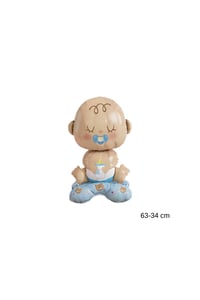 Erkek Bebek Folyo Balon – Sevimli Emzikli Baby Shower & Cinsiyet Partisi Balonu