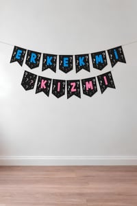 Erkek Mi Kız Mı Zikzak Banner 