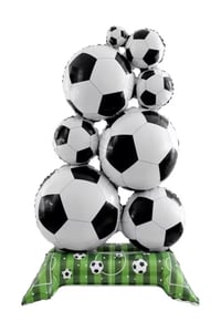 Futbol Temalı Ayakta Duran Folyo Balon 56x98 cm – Doğum Günü & Parti Süsü