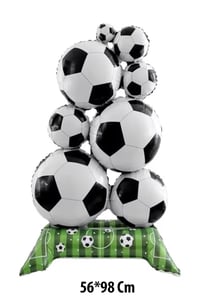 Futbol Temalı Ayakta Duran Folyo Balon 56x98 cm – Doğum Günü & Parti Süsü