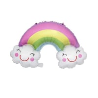 Gökkuşağı Rainbow Folyo Balon - Bebek Çocuk Parti Kutlama