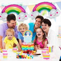 Gökkuşağı Rainbow Folyo Balon - Bebek Çocuk Parti Kutlama