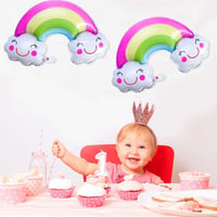 Gökkuşağı Rainbow Folyo Balon - Bebek Çocuk Parti Kutlama