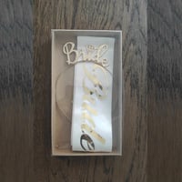 Gold Bride To Be Taç  Ve Kuşak Set