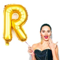 Gold Renkli Bride 100 cm Folyo Balon Seti
