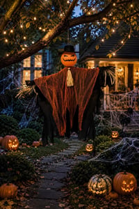Halloween Bal Kabağı Maskot Dekor Cadılar Bayramı Asılı Dekorasyonlar